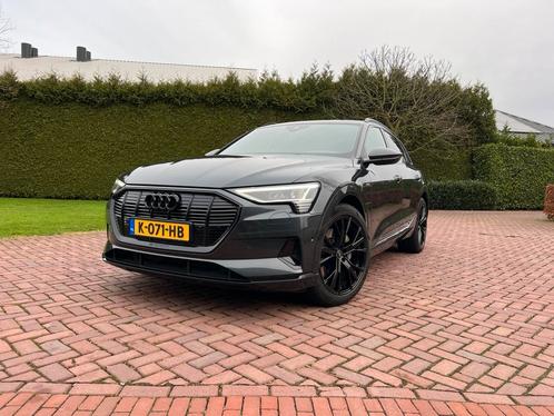 Audi e-tron 55 Quattro 360pk 2020 Grijs, Auto's, Audi, Particulier, e-tron, Achteruitrijcamera, Adaptieve lichten, Adaptive Cruise Control
