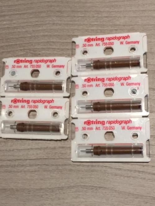 Rotring penstukjes 50 mm art. 756 050  nieuw, Hobby en Vrije tijd, Tekenen, Nieuw, Overige typen, Ophalen of Verzenden