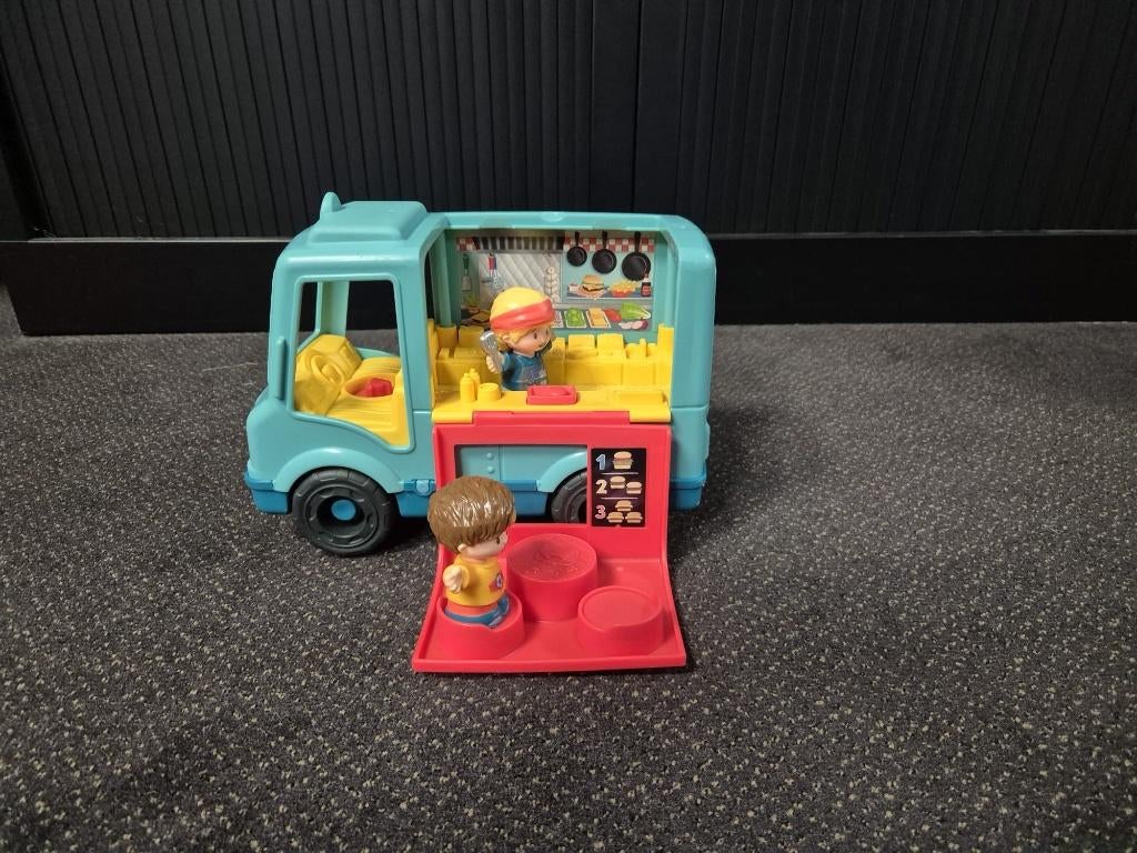 Little People food truck, Kinderen en Baby's, Speelgoed | Fisher-Price, Ophalen of Verzenden, Zo goed als nieuw, Auto of Voertuig