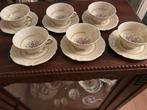 6 Porseleinen Theekopjes Limoges, Ophalen of Verzenden, Gebruikt, Rond, Overige materialen