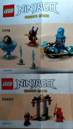 LEGO 71778 + 30650 – Waterdraak EVO + Duel Kai/Rapton, Ophalen of Verzenden, Zo goed als nieuw, Complete set, Lego