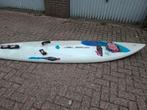 Hifly 295 slalom surfplank, Watersport en Boten, Windsurfen, Ophalen, 250 tot 300 cm, Met vin(nen), Complete set
