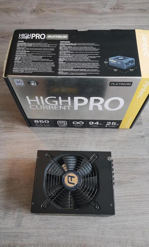 Antec HCP-850 Platinum 850W PSU ATX PC voeding in doos 850 W, Computers en Software, Interne voedingen, Gebruikt, Ophalen of Verzenden