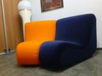 Space age design lounge zitelement jaren 60 70 oranje retro, Huis en Inrichting, Fauteuils, Ophalen, Stof, Gebruikt, ?