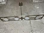 Mooie eetkamerlamp met 4 lampen zgan 120 cm lang, Ophalen, Zo goed als nieuw, Metaal of Aluminium, Plafondspot of Wandspot