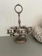 Vintage caroussel met 5 eierdopjes. Art Nouveau., Huis en Inrichting, Ophalen, Overige materialen, Overige typen, Zo goed als nieuw