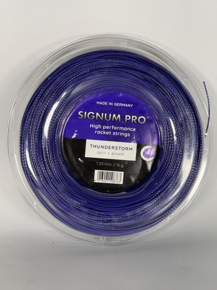 Signum Pro Thunderstorm Racket Strings, Sport en Fitness, Tennis, Nieuw, Grip of Snaar, Overige merken, L3, Verzenden
