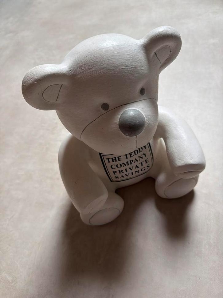 Spaarpot beer Riviera Maison, Verzamelen, Spaarpotten, Zo goed als nieuw, Dier, Steen, Aardewerk of Keramiek, Ophalen of Verzenden