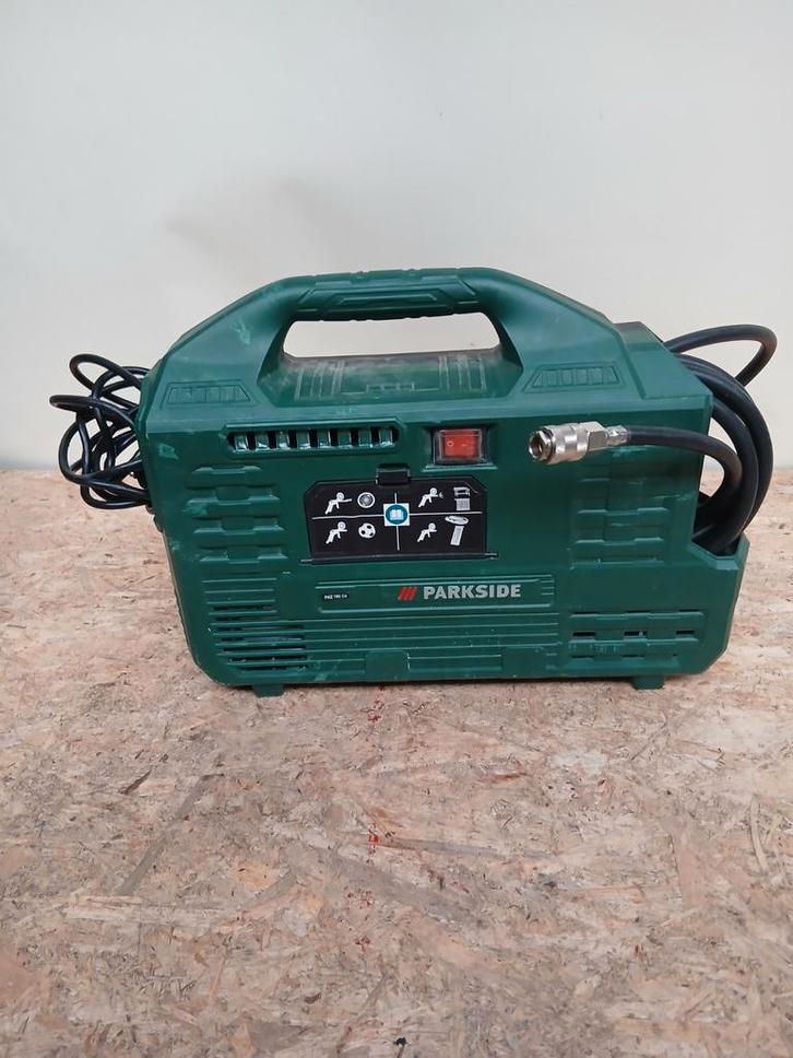 Parkside Compressor, Doe-het-zelf en Verbouw, Compressors, Zo goed als nieuw, Minder dan 6 bar, Minder dan 25 liter, Minder dan 200 liter/min