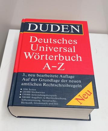 Duden Universal Wörterbuch A-Z beschikbaar voor biedingen