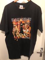 Iron maiden 2003 dance of death  vintage t- shirt zwart XL., Gebruikt, Kleding, Ophalen