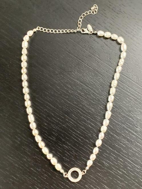 Prachtige LBVYR echte parelketting ZO GOED ALS NIEUW, Sieraden, Tassen en Uiterlijk, Kettingen, Verstelbaar, Ophalen