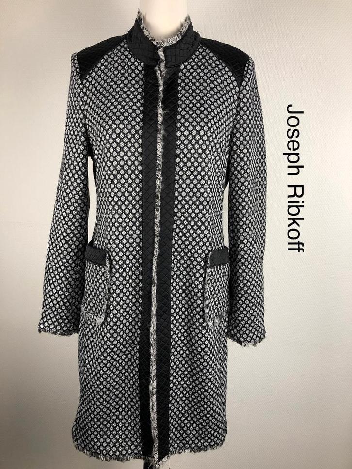 Joseph Ribkoff Jas  (mt: 38)06,3/8540, Kleding | Dames, Jasjes, Kostuums en Pakken, Zo goed als nieuw, Maat 38/40 (M), Zwart, Ophalen of Verzenden