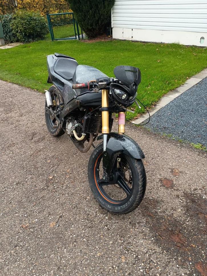 Derbi GPRR Race Monster - Project Brommer, Fietsen en Brommers, Brommers | Derbi, Gebruikt, Maximaal 45 km/u, Ophalen