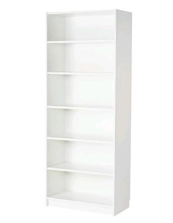 BILLY Boekenkast, wit, 80x39x202 cm