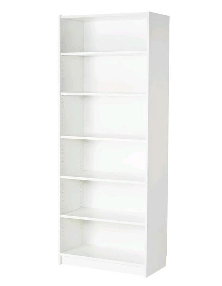 BILLY Boekenkast, wit, 80x39x202 cm, Huis en Inrichting, Kasten | Boekenkasten, Gebruikt, 50 tot 100 cm, 200 cm of meer, 25 tot 50 cm
