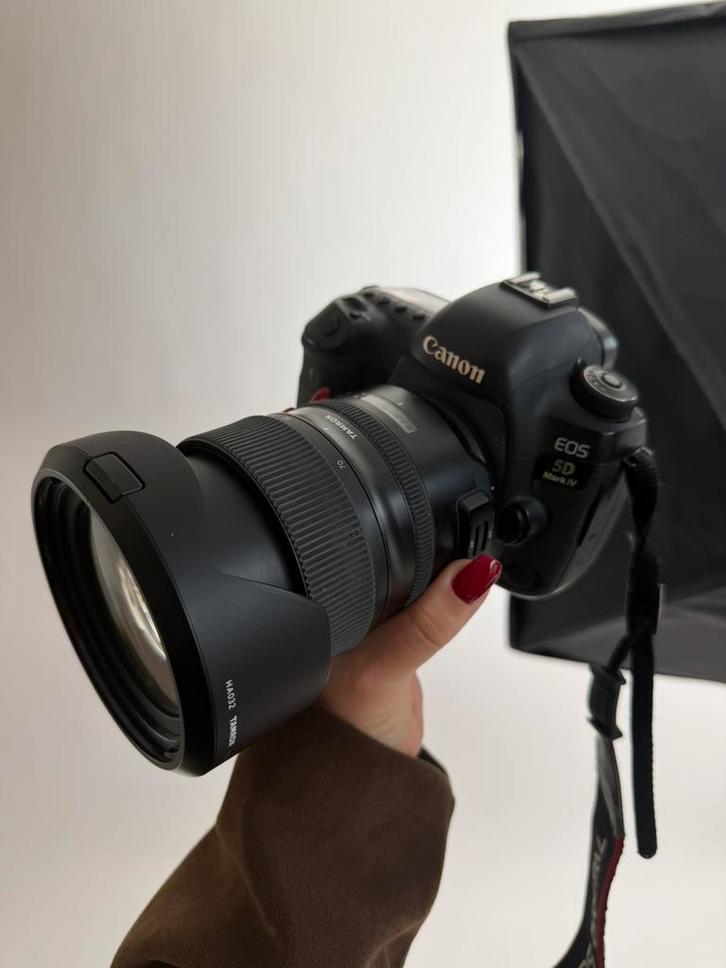 Canon 5D mark IV + twee lenzen! Compleet pakket., Audio, Tv en Foto, Fotocamera's Digitaal, Gebruikt, Canon, Geen optische zoom