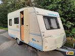 Caravelair Silver 425 Lichtgewicht en Voortent, Caravans en Kamperen, Caravans, Dwarsbed, Particulier, 4 tot 5 meter, 500 - 750 kg