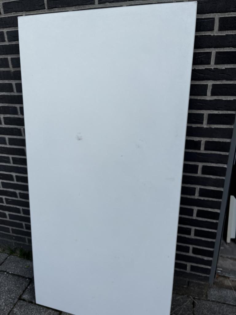 TAFELS 80X160CM ZEER STEVIG, Huis en Inrichting, Tafels | Eettafels, Ophalen, 50 tot 100 cm, Zo goed als nieuw, 150 tot 200 cm