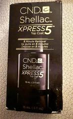 CND topcoat Xpress 5 voor shellac groot formaat 15 ml, Sieraden, Tassen en Uiterlijk, Uiterlijk | Cosmetica en Make-up, Ophalen of Verzenden