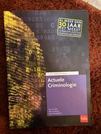 Actuele Criminologie - Jan van Dijk e.a., Ophalen of Verzenden, Gamma, Gelezen, HBO