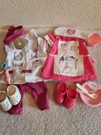 Baby Born Poppen Dokters en Verpleegsters Kleding + Crocs., Ophalen of Verzenden, Zo goed als nieuw, Babypop