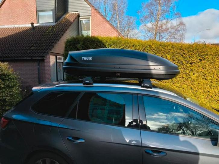 Te huur: Thule Pacific 200 dakkoffer 410 liter, Auto diversen, Dakkoffers, Zo goed als nieuw, Ophalen