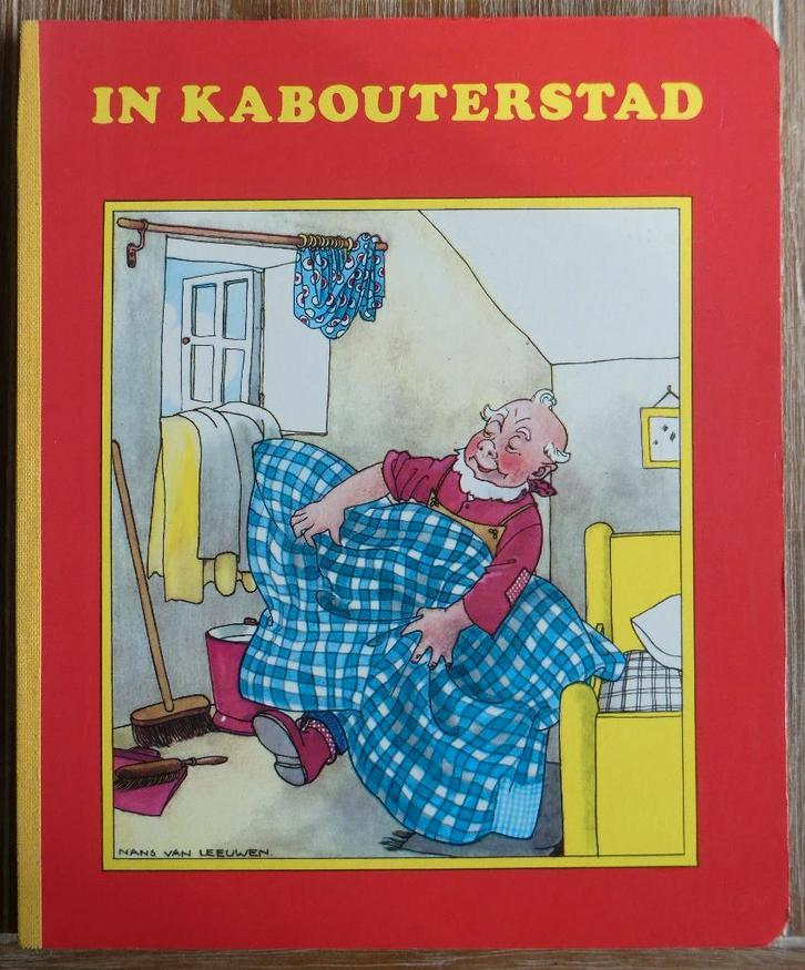 In Kabouterstad - Nans van Leeuwen, Boeken, Kinderboeken | Kleuters, Zo goed als nieuw, Fictie algemeen, Jongen of Meisje, Voorleesboek