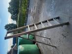 Stevige aluminium bouwtrap, Doe-het-zelf en Verbouw, Ladders en Trappen, Ophalen, Zo goed als nieuw