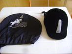 zwarte velourse cap in tas van horka mt56verstelbaar 550gram, Dieren en Toebehoren, Paardrijkleding, Kinderen, Ophalen of Verzenden