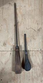 2 antieke platte schroevendraaiers dit weekend €8, Ophalen