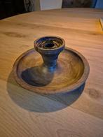 Houten Kandelaar - Sfeervol & Uniek, Huis en Inrichting, Woonaccessoires | Kandelaars en Kaarsen, Ophalen