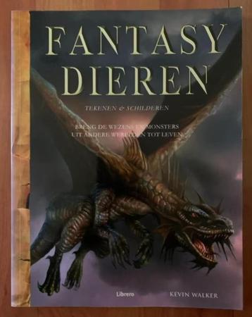 Fantasy dieren tekenen & schilderen; Kevin Walker; wezens beschikbaar voor biedingen