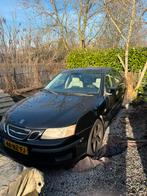 Saab 9-3 1.8 T Sport Sedan 2004 Zwart (loopt niet), Auto's, Saab, Voorwielaandrijving, 1998 cc, 74 €/maand, 4 cilinders