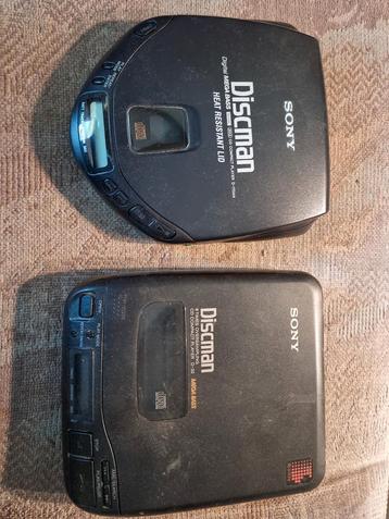 Twee Sony Discmans beschikbaar voor biedingen