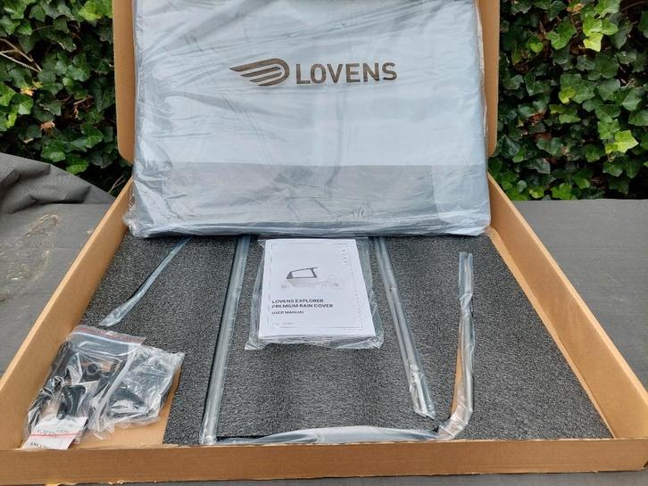 NIEUW Lovens Raincover Premium Regentent Regenhuif, Fietsen en Brommers, Fietsen | Bakfietsen, Nieuw, Overige merken, 4 kinderen of meer