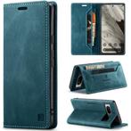 Luxe Flip Case met Kaarthouder voor Google Pixel 8 _ Blauw, Verzenden, Nieuw, Hoesje of Tasje