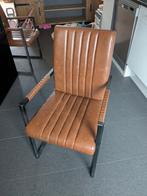 4 industriële eetkamerstoelen – gebruikt, Ophalen, Gebruikt, Bruin, Metaal