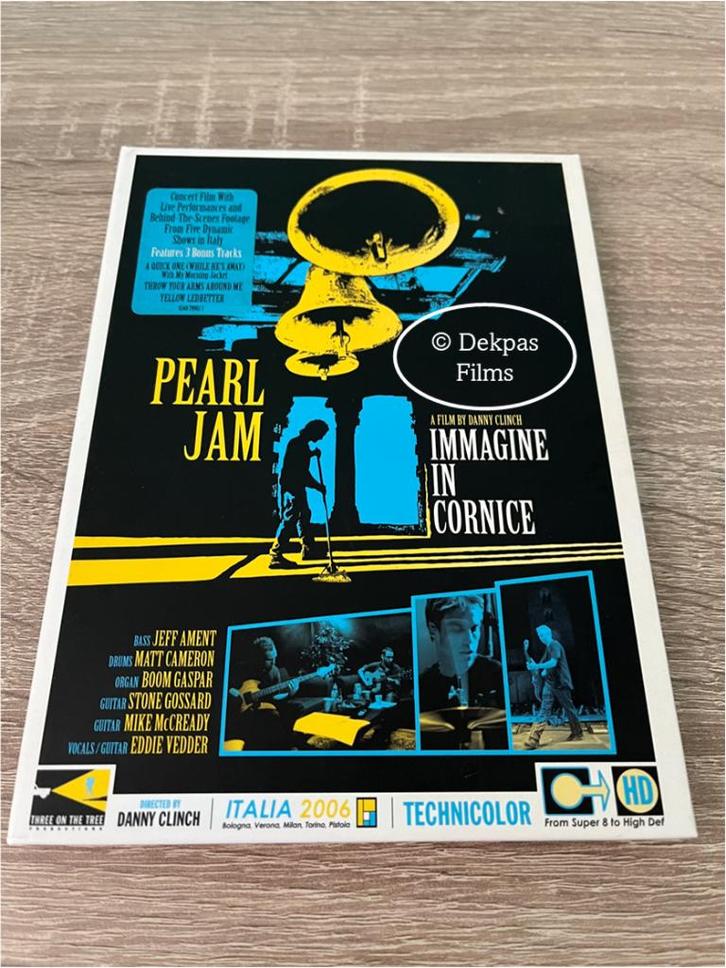 Dvd Pearl Jam - Immagine in Cornice, Cd's en Dvd's, Dvd's | Muziek en Concerten, Gebruikt, Muziek en Concerten, Ophalen of Verzenden