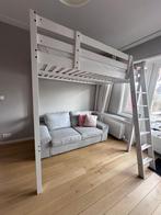 IKEA Hoogslaper / Loft Bed 140x200 cm – Met Trap + Matras, Ophalen, Hoogslaper, Tweepersoons, 140 cm