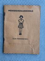 Vintage Mensekindzakboekje Nederlands Padvindstersgilde 1960, Verzamelen, Scouting, Ophalen of Verzenden, Zo goed als nieuw, Boek of Tijdschrift