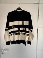 J06 Carlo Colucci maat 50=M trui zwart/beige