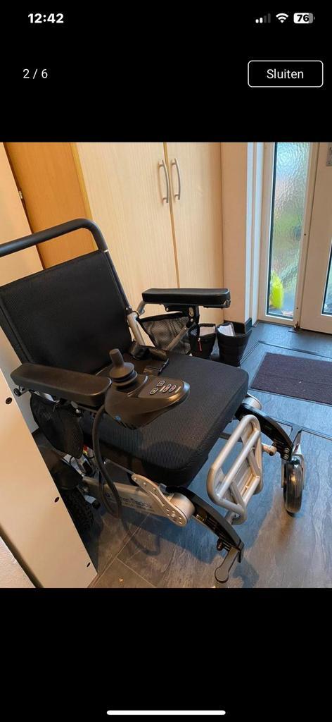 Inklapbaar elektrische Niuwe rolstoel, Diversen, Rolstoelen, Zo goed als nieuw, Elektrische rolstoel, Inklapbaar, Ophalen of Verzenden