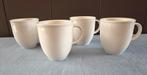 Villeroy en Boch 4 mokken wit, Ophalen of Verzenden, Zo goed als nieuw, Overige stijlen, Kop(pen) en/of Schotel(s)