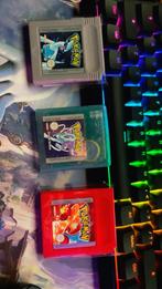 Nintendo Gameboy Pokemon Red Silver Crystal PAL, Avontuur en Actie, Gebruikt, 1 speler, Ophalen of Verzenden