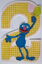 Kaart - Sesamstraat - Grover 1979, Verzenden, 1960 tot 1980, Gelopen, Overige thema's