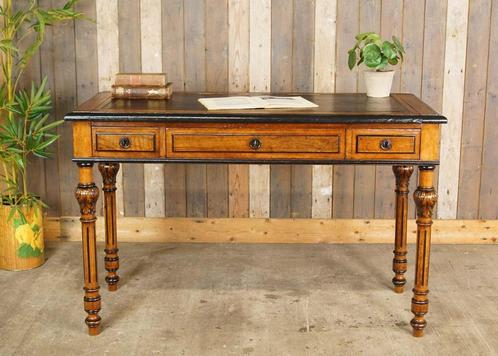 Oud antiek houten bureau - schrijftafel - lessenaar, Antiek en Kunst, Antiek | Meubels | Tafels, Ophalen