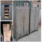 Unieke metalen industriële locker kasten ladenkast, Huis en Inrichting, Kasten | Ladekasten, Ophalen, Nieuw, 50 tot 100 cm, Minder dan 100 cm