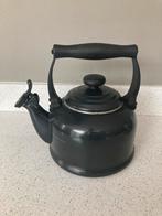 Le Creuset Fluitketel - Antraciet - 2.1L, Huis en Inrichting, Keuken | Keukenbenodigdheden, Ophalen of Verzenden, Gebruikt