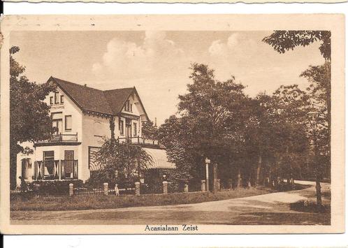 Zeist, Acasialaan met Villa Sonnevanck gebouwd in 1910. 1946, Verzamelen, Ansichtkaarten | Nederland, Gelopen, Utrecht, Voor 1920